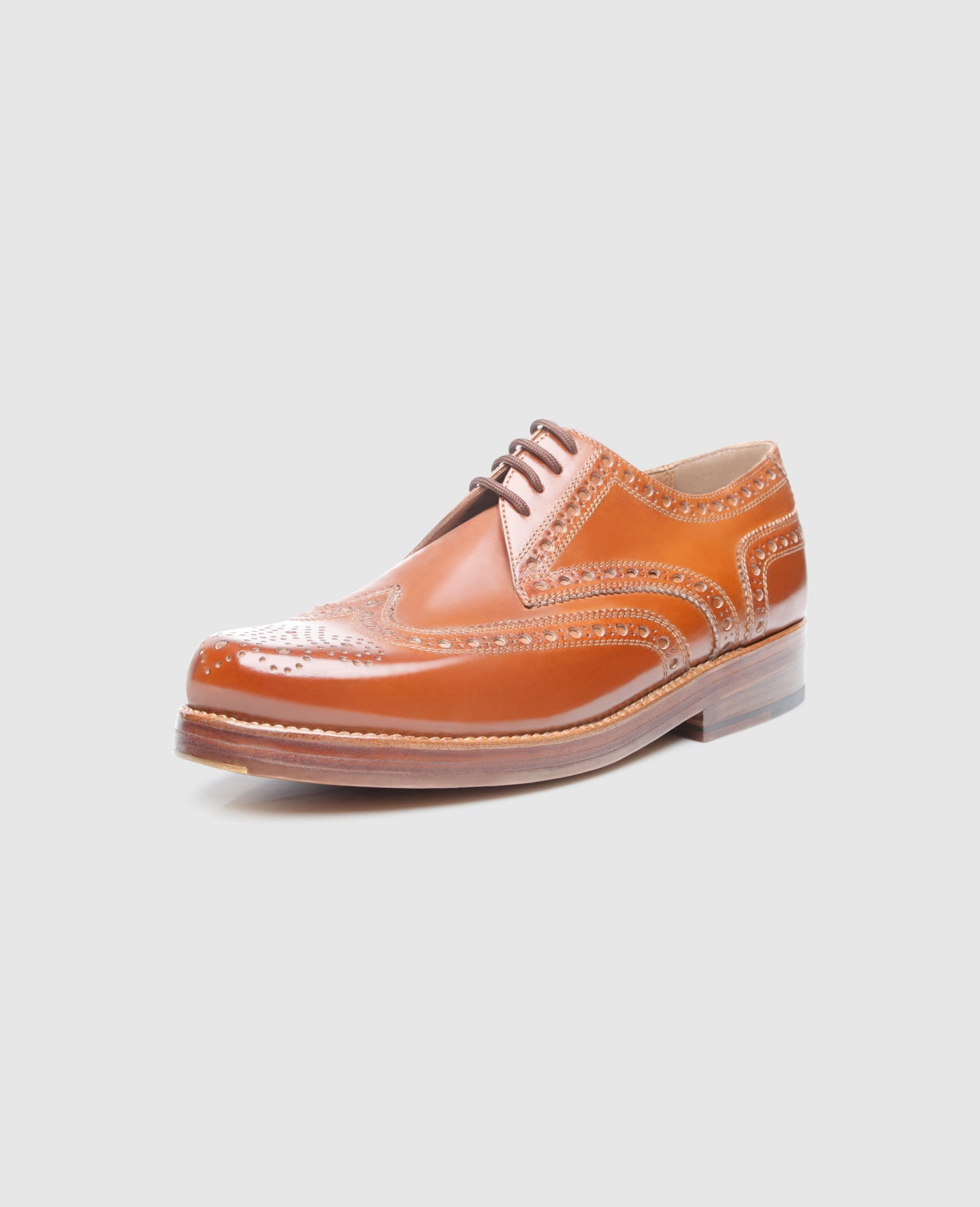 Rio Full-Brogue AC - Tabacco Hudson Derby Shoes