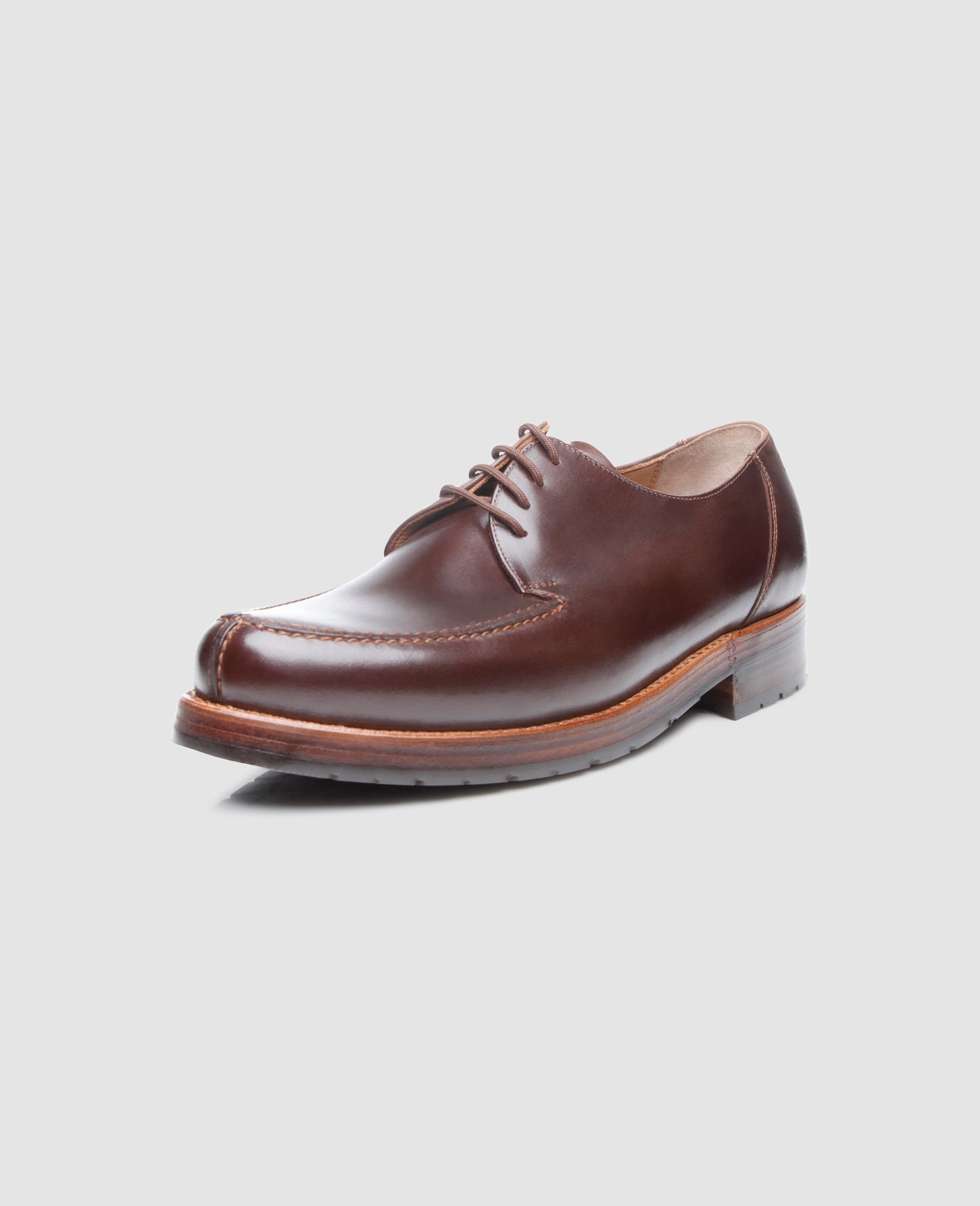 Rio Plain H - Mocca Derby Shoes Men