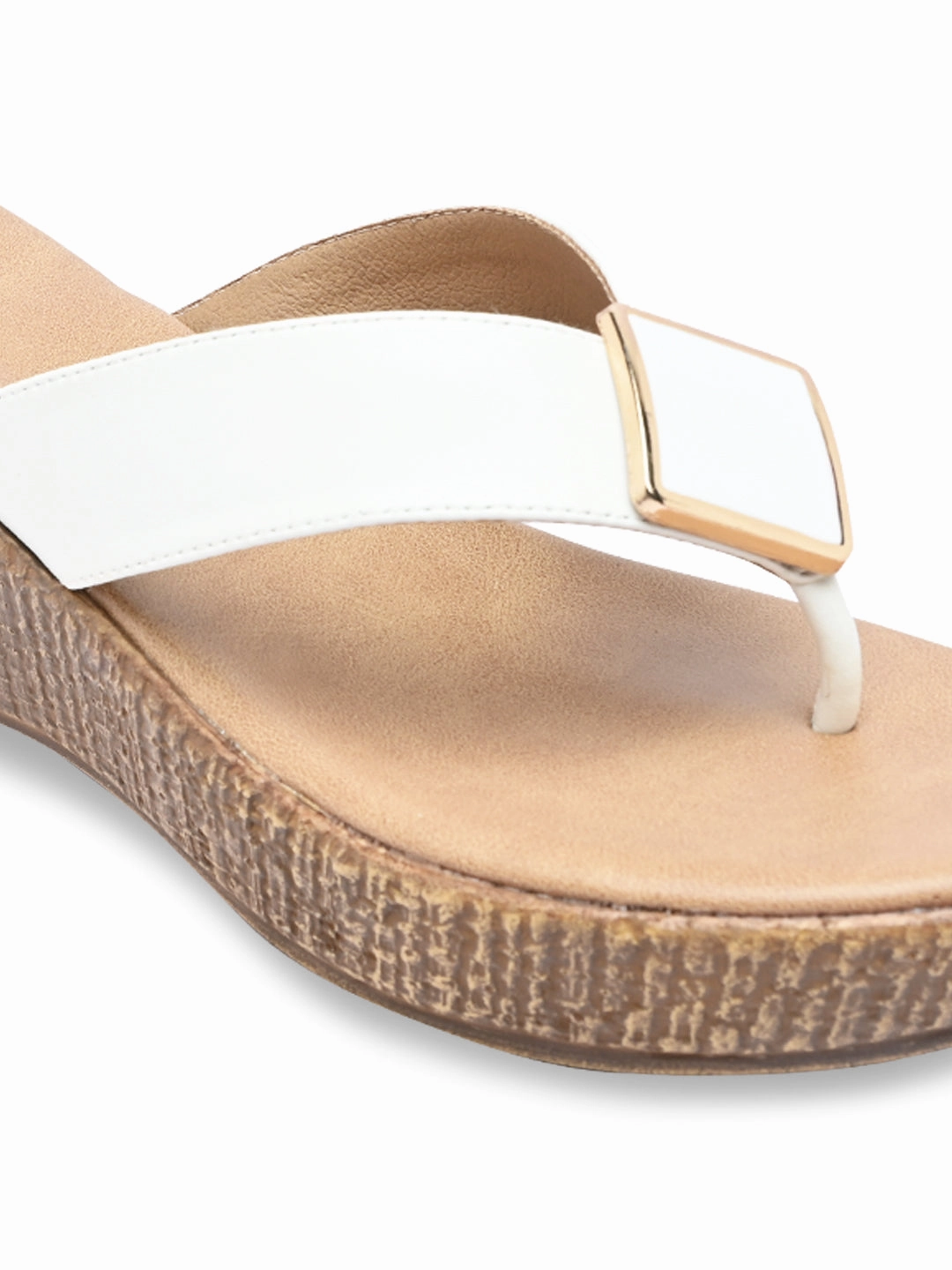 Strappy High Heel Boots Rocia By Regal White Women Casual Wedge Sandals