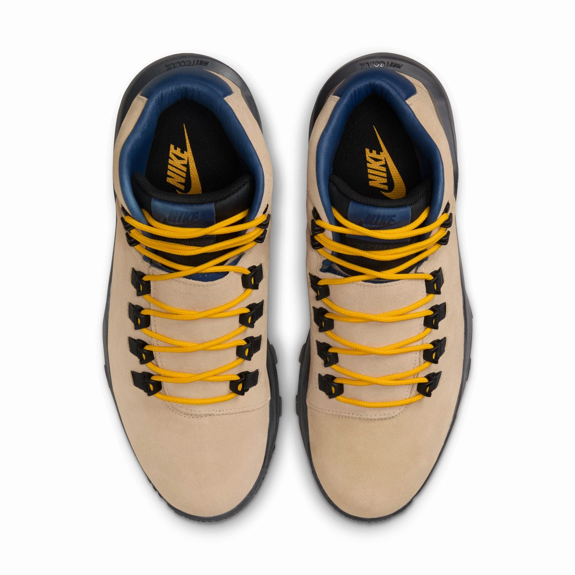 Nike Cygnal Desert Ore/navy-black-university Gold FV4332-201 Best Hiking Shoes Narrow Feet