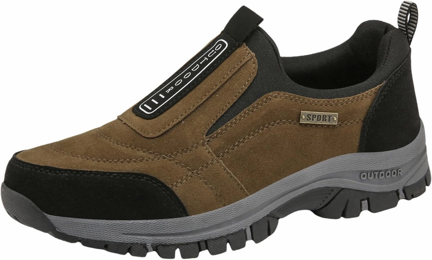 Mens Sports Shoes Men Hiking Shoes Outdoor Mens Slip on Walking Shoes Non Slip Lightweight Athletic Tennis Running Shoes Old Reebok Sneakers