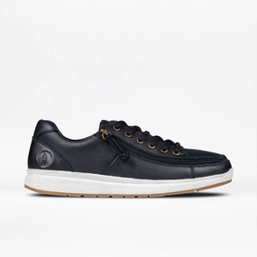 SALE - Men's Black Leather BILLY Comfort Low Oxfords Comma