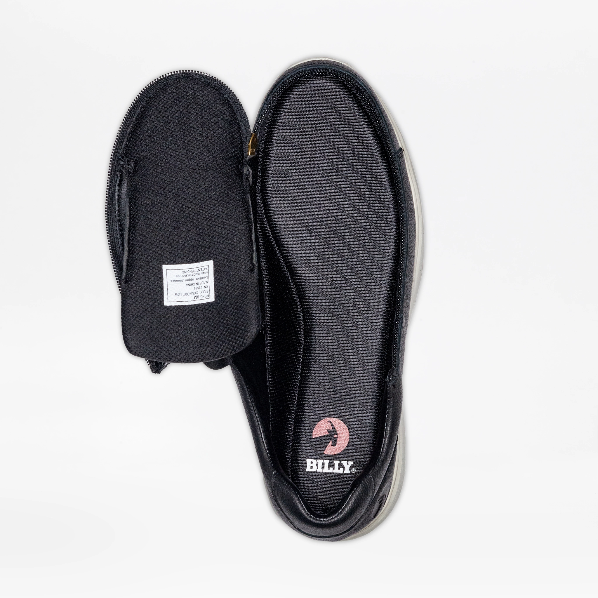 SALE - Men's Black Leather BILLY Comfort Low Man Oxfords