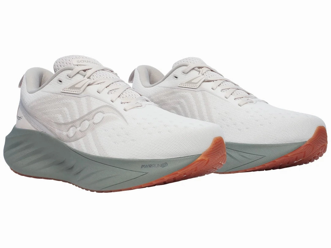 Gym Shoes Saucony Mens Triumph 22- Moon/Bough (S20964-250)