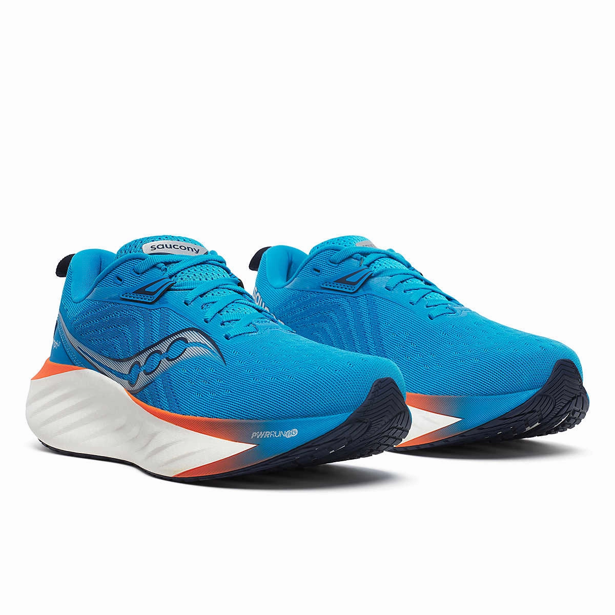 Shoe Show High Heels Saucony Mens Triumph 22- ViziBlue/Pepper (S20964-217)