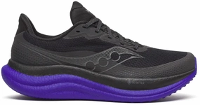 Saucony Triumph 23 GORE-TEX Mens Running Shoes - Black Waterproof Shoes For Arch Support