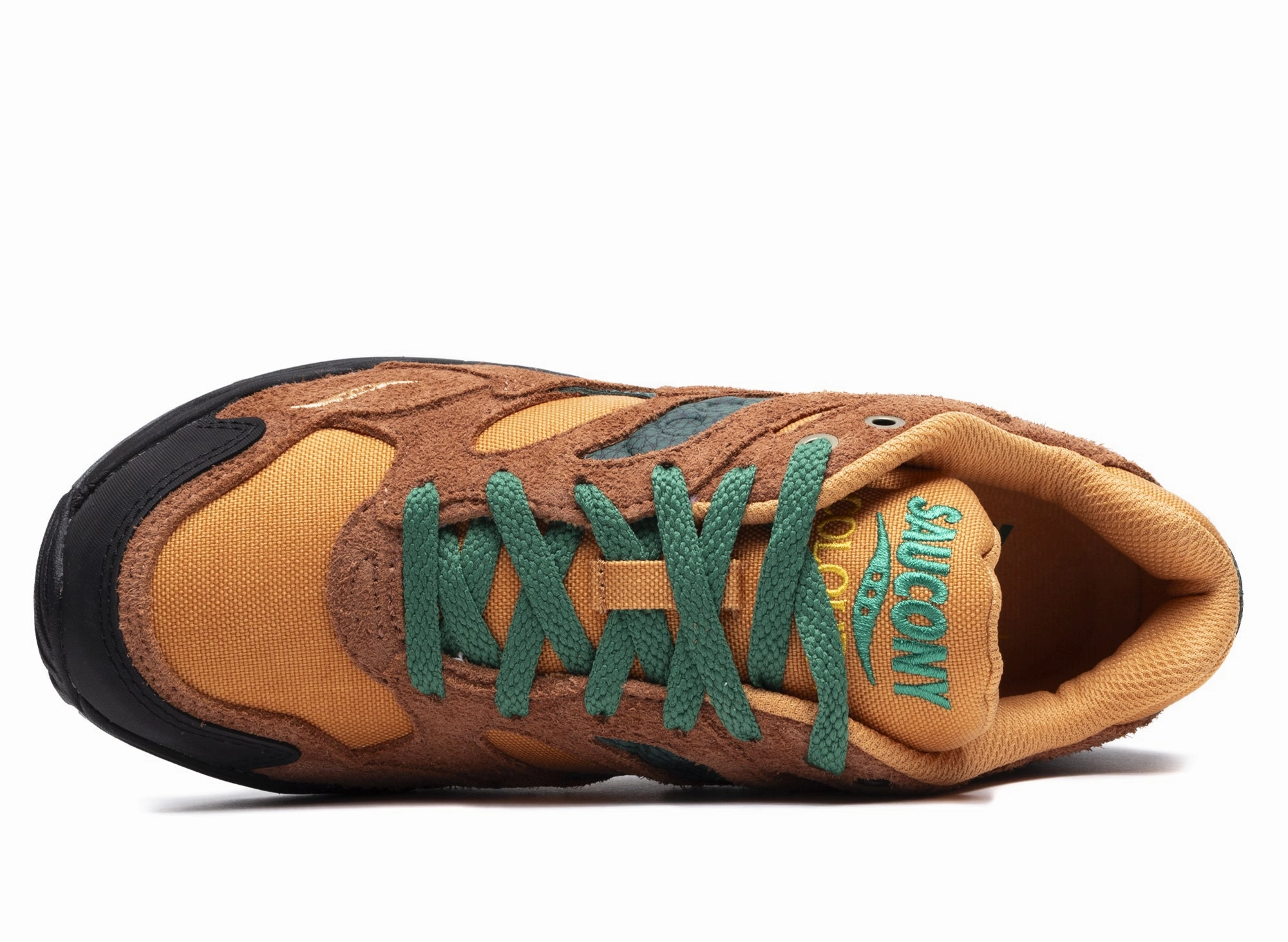 Saucony x Colour Plus Companie Grid Shadow 2 Black Espadrille Wedge Sandals