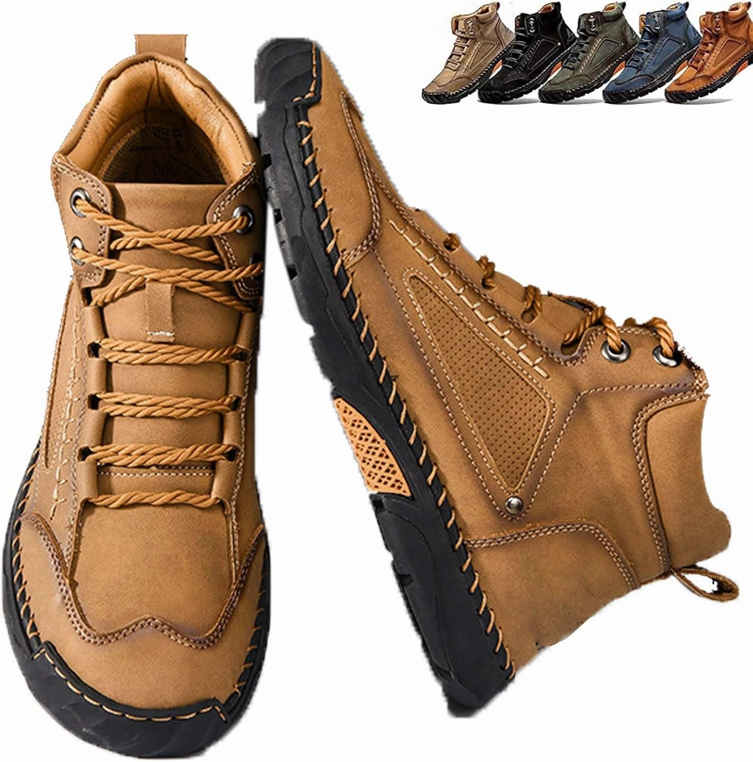 Sawbehind Mens Boots, Saw Behind Mens Shoes, Comfortable Handmade Leather Boots, Wide, Waterproof, Arch Support Best Toddler Snow Boots