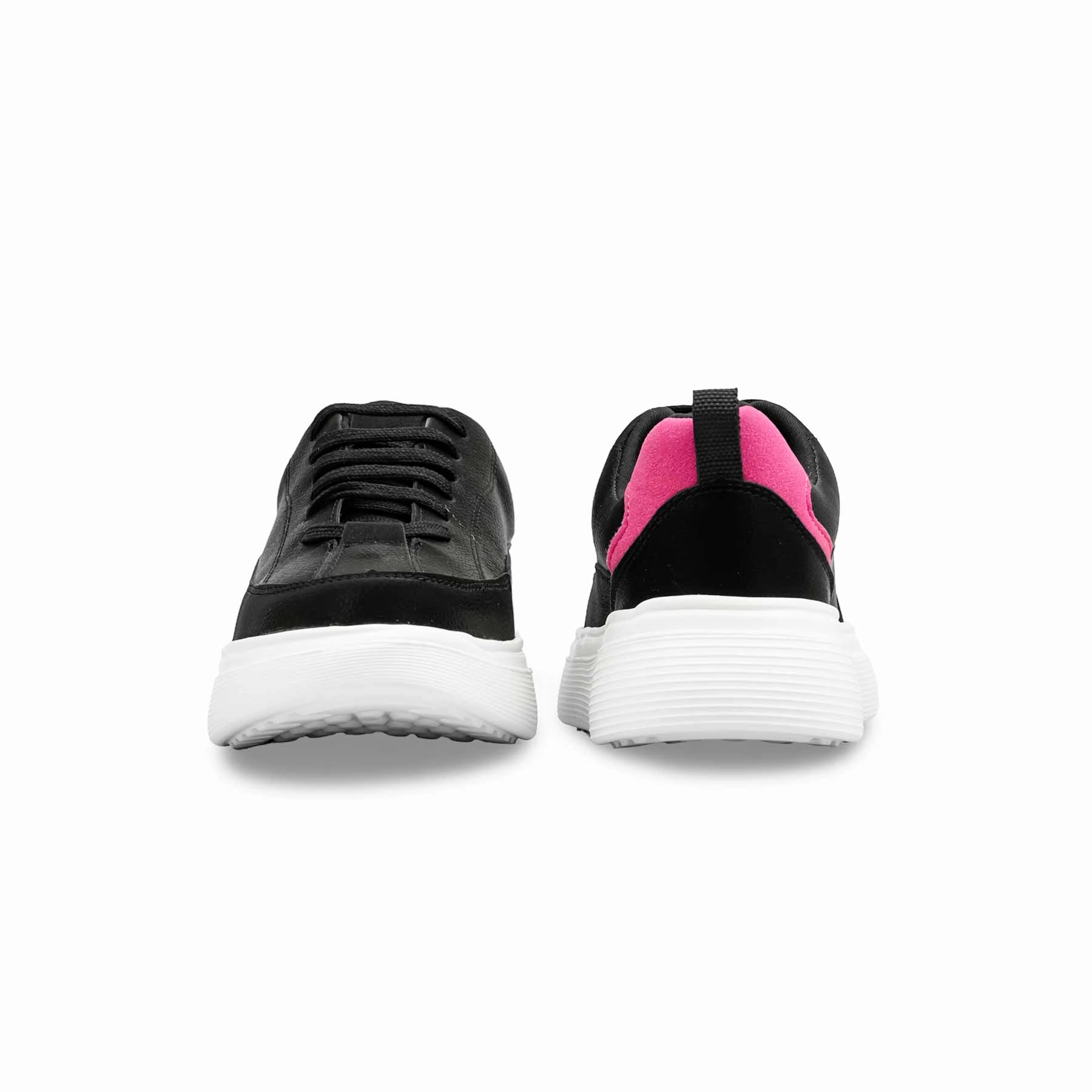 Black Casual Sneaker For Women AT7497 Open Toe Sneakers