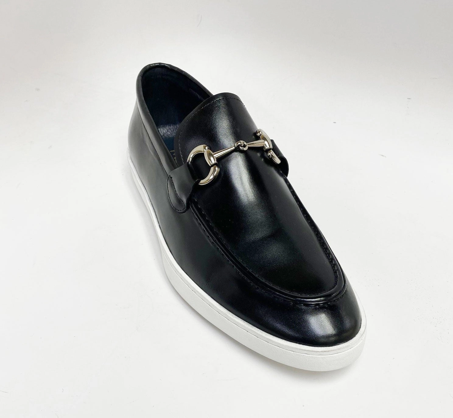 Calfskin Slip-On Horsebit Loafer Black Ugg Slip-on Sneaker