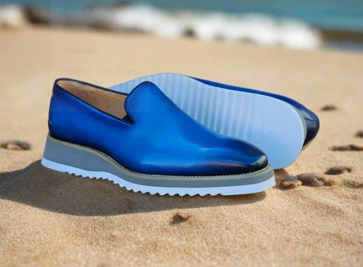 Grandpro Luxe Slip-on Sneaker Style: 515-03-Ocean/Blue