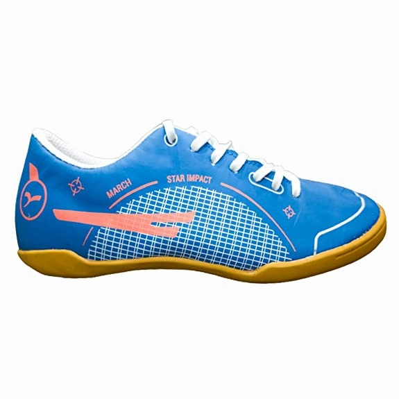Sega March Badminton Shoes (Blue) Best Badminton Shoes Under 2000
