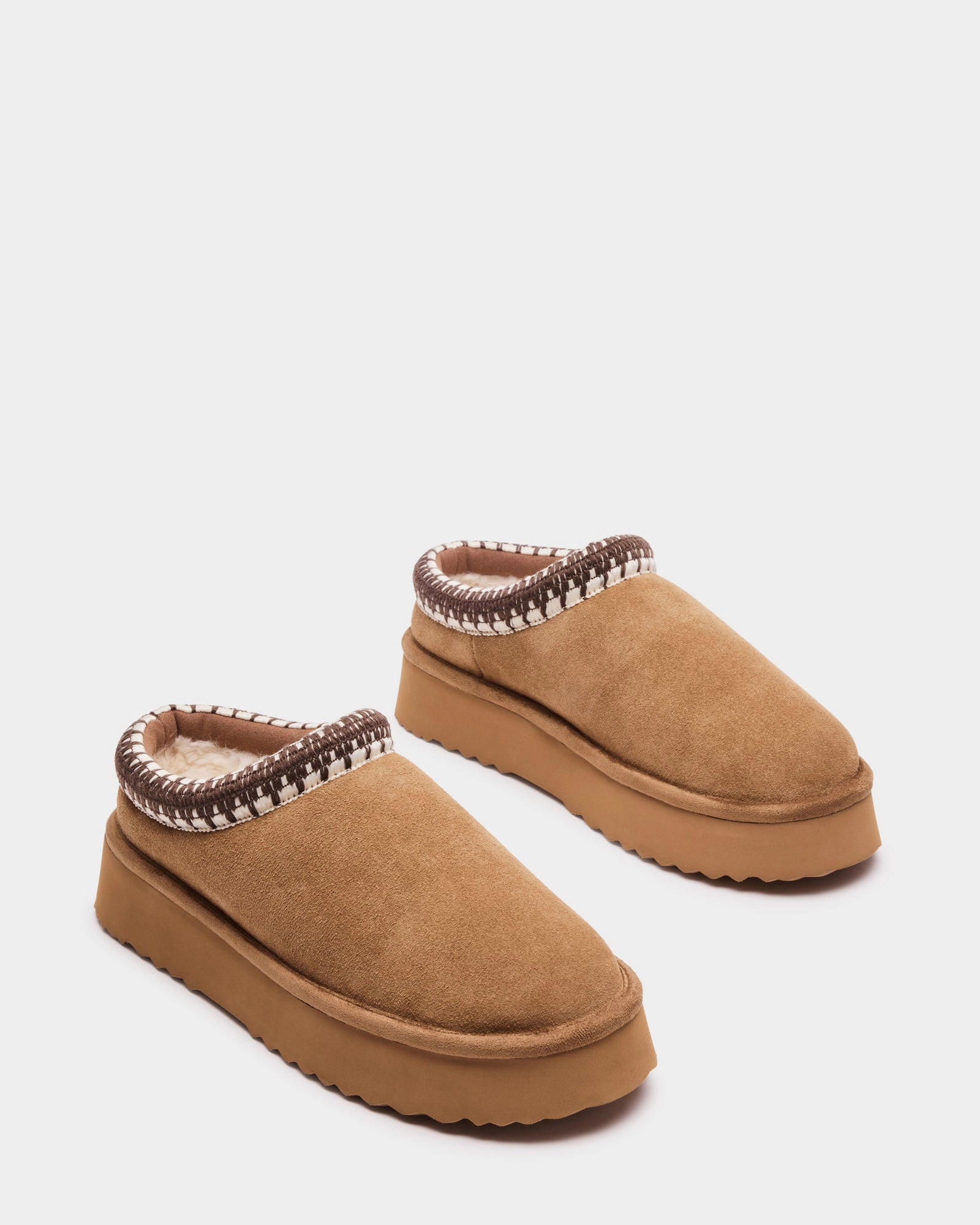 SELENA-2 CHESTNUT SUEDE Canvas Slip Ons Slip On Dress