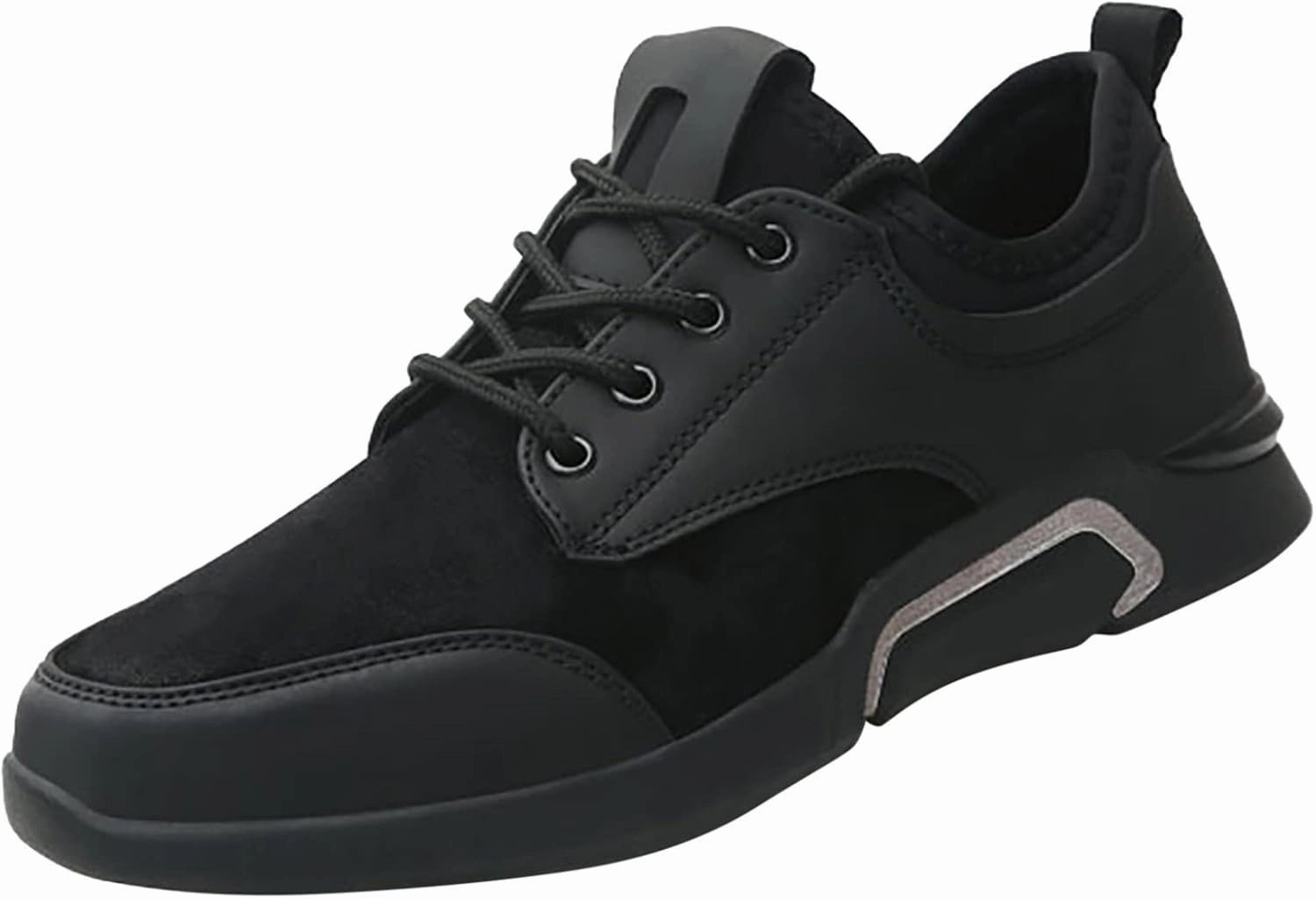 Silver Sneakers Gym Mens Walking Shoes Men's Sneakers Slip on Shoe for Men Walking Shoe for Men Sport Casual Sneaker