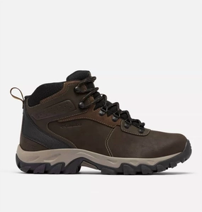 Men??S Newton Ridge Plus Ii Waterproof Hiking Boot In Cordovan/ Squash Hiking Shoes Stores Near Me