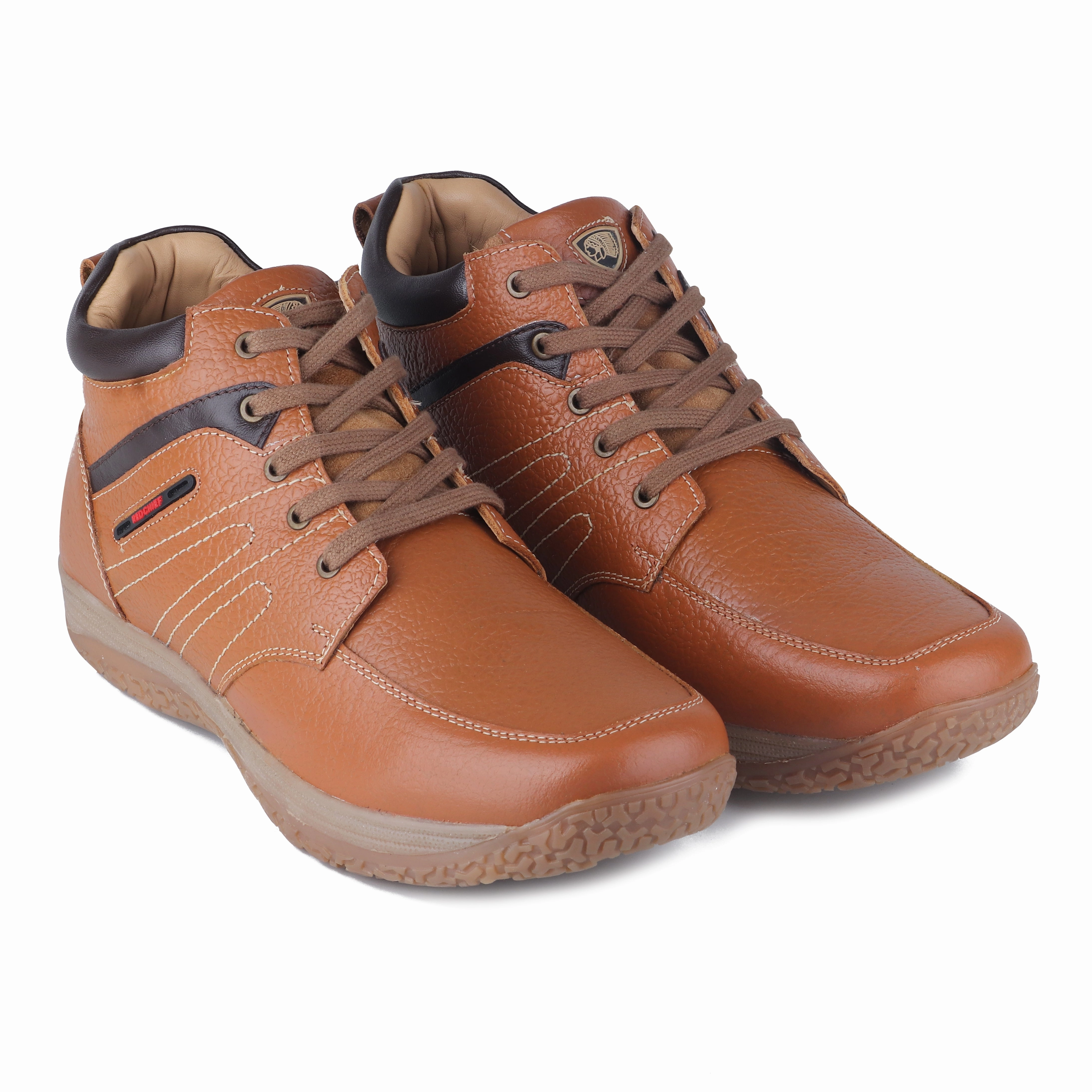 Red Chief Elephant Tan Casual Shoes for Men RC3519 107 Hundred Shoes Badminton
