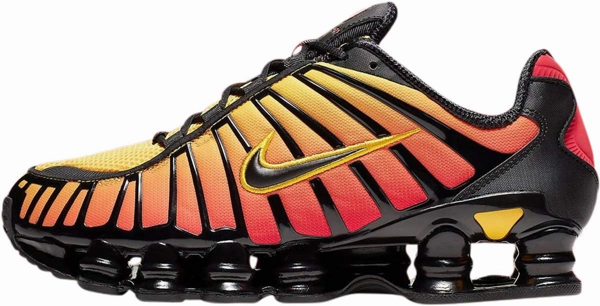 Nike Shox TL Men's Shoes Nike Grey Running Shoes