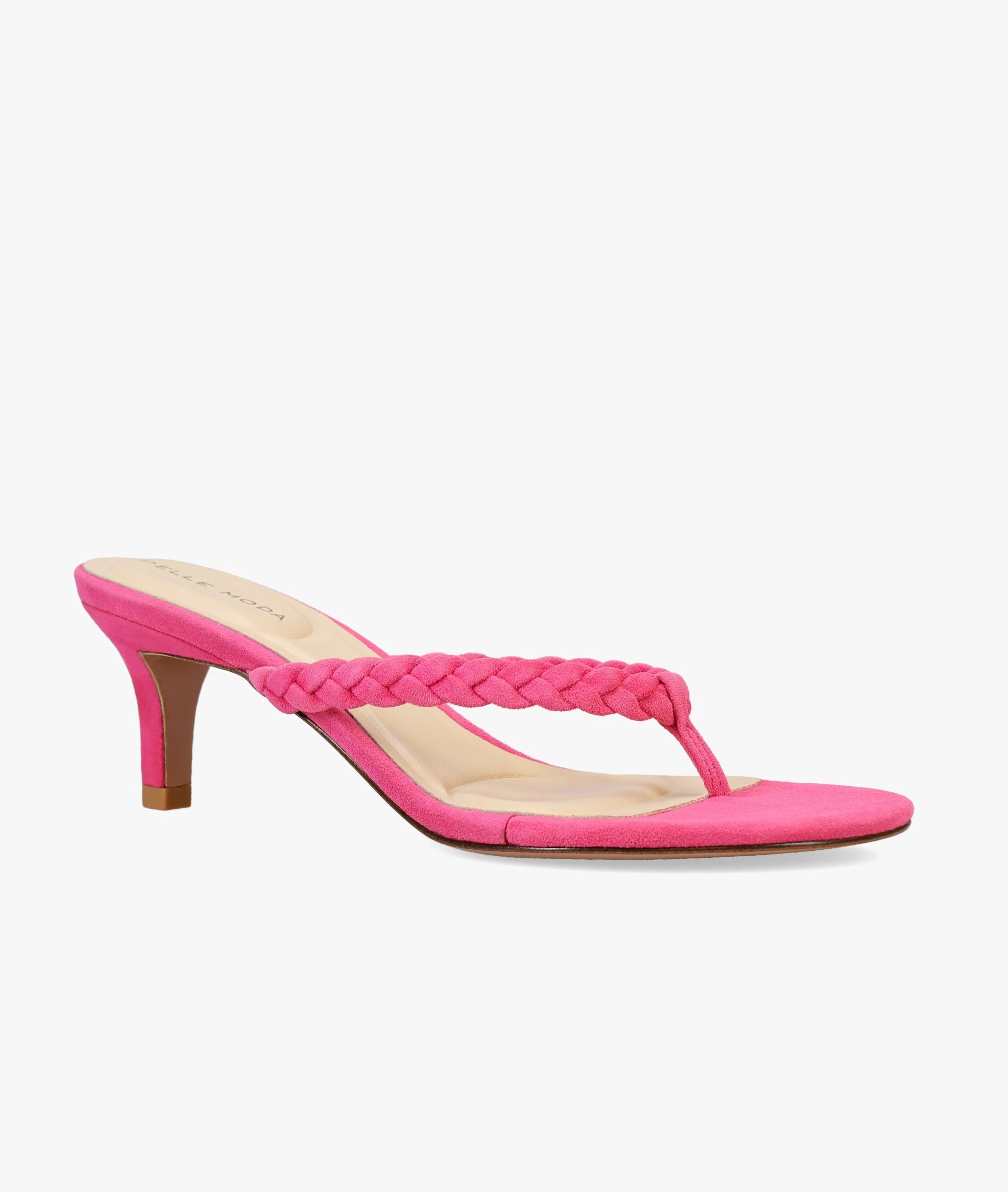 Ghillie Brogues Edinburgh Earlen Low Heel - Pink
