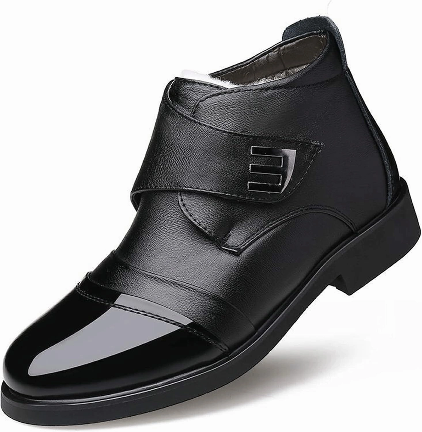 Mens Shoes Quality Warm Men's Winter Boots Genuine Leather Shoes Winter Waterproof Mens Snow Boots Plus Size Dad Boots Hunter Boots Discount