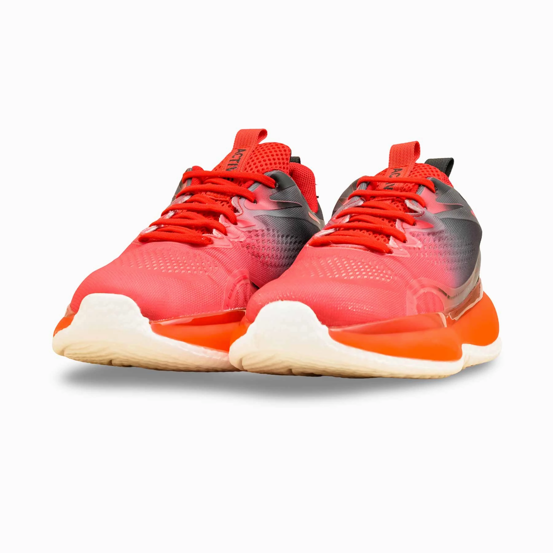 Sneakers With Ribbon Laces Red Casual Sneaker For Women AT7410