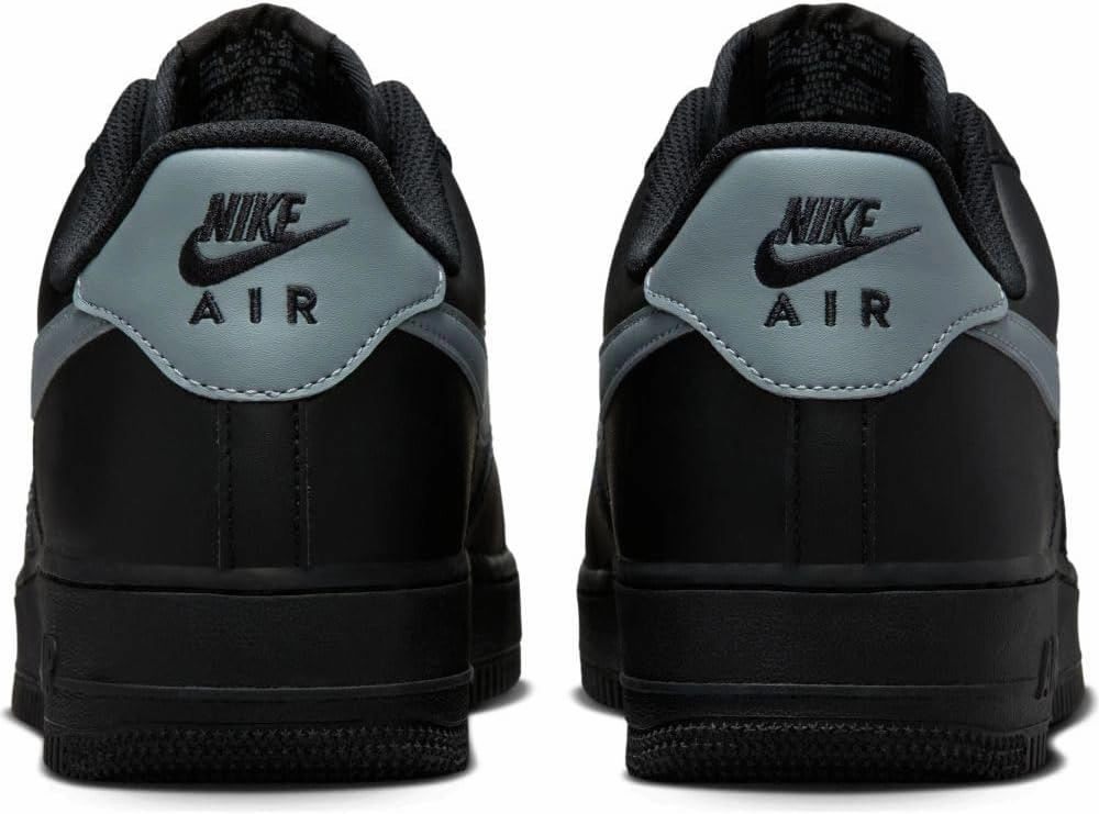 Nike Hypersweep Wrestling Shoes Nike Air Force 1 '07 Mens Lifestyle Shoes (Black/Grey) (FJ4146-003, Black/Grey)