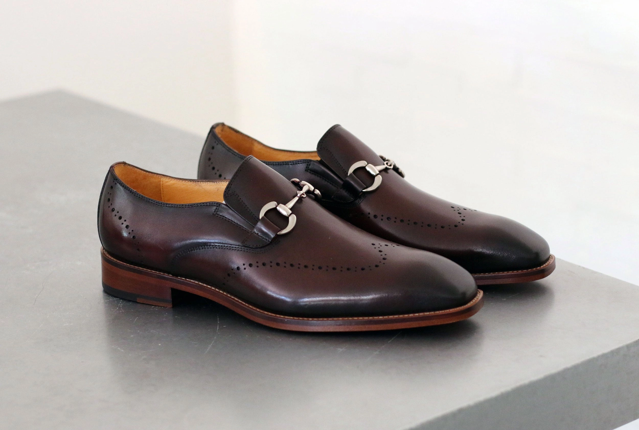 Slip On Shoes Discontinued Style: 901-01-Chestnut