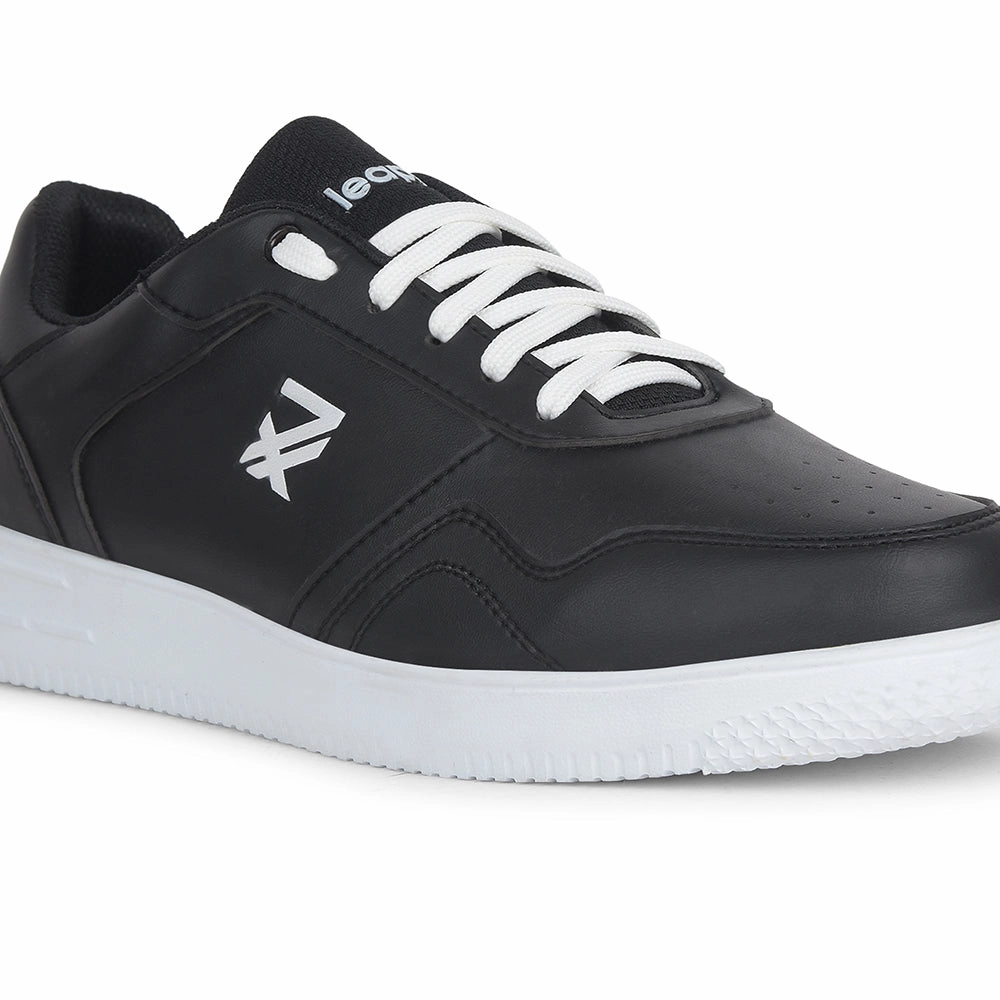 Leap7x Casual Black Sneakers For Mens SNOOKIS-E By Liberty Prada Downtown Sneakers 46