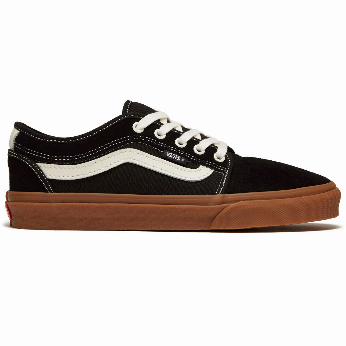 Vans Skate Chukka Low Sidestripe Shoes - Black/Gum Muska Skate