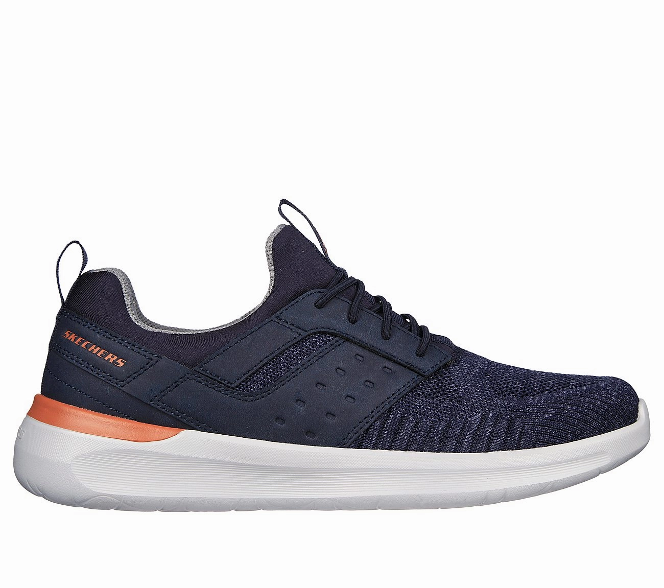 Grey And Pink Basketball Shoes SKECHERS LATTIMORE - RADIUM - 210620 - NVY