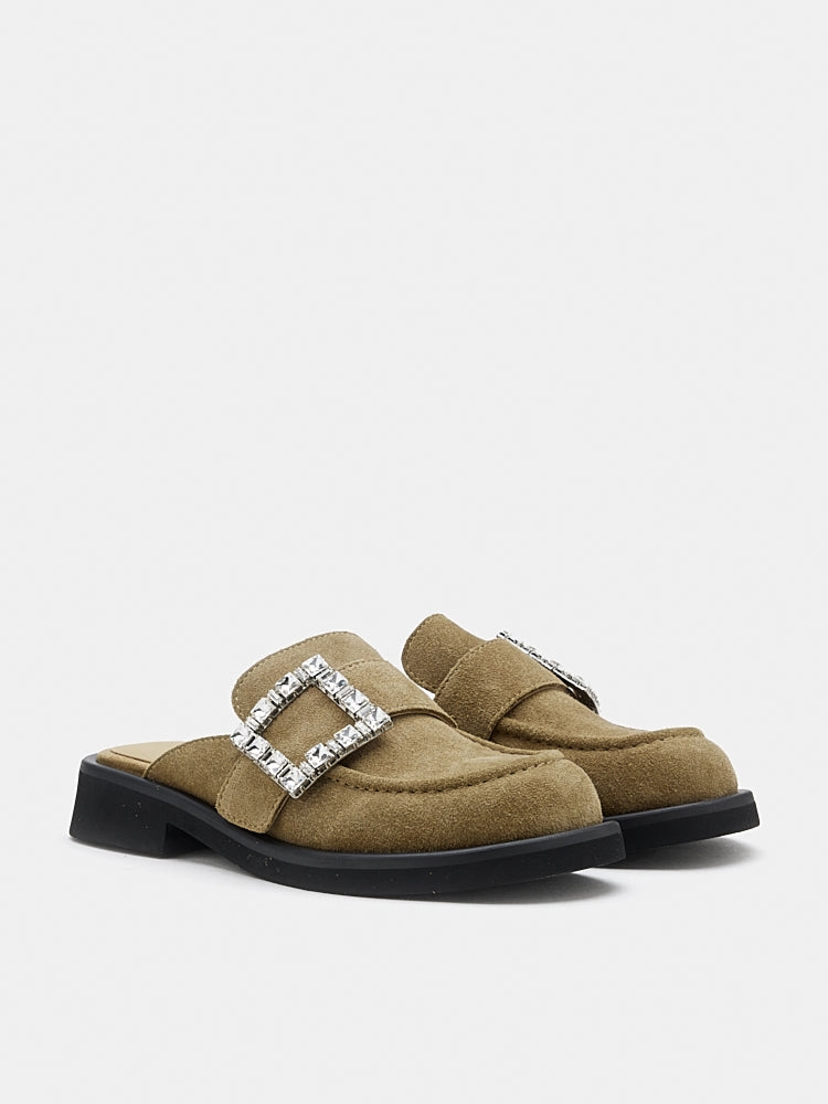 [SALE]Gillian Suede Loafer Mules Weejuns Loafers