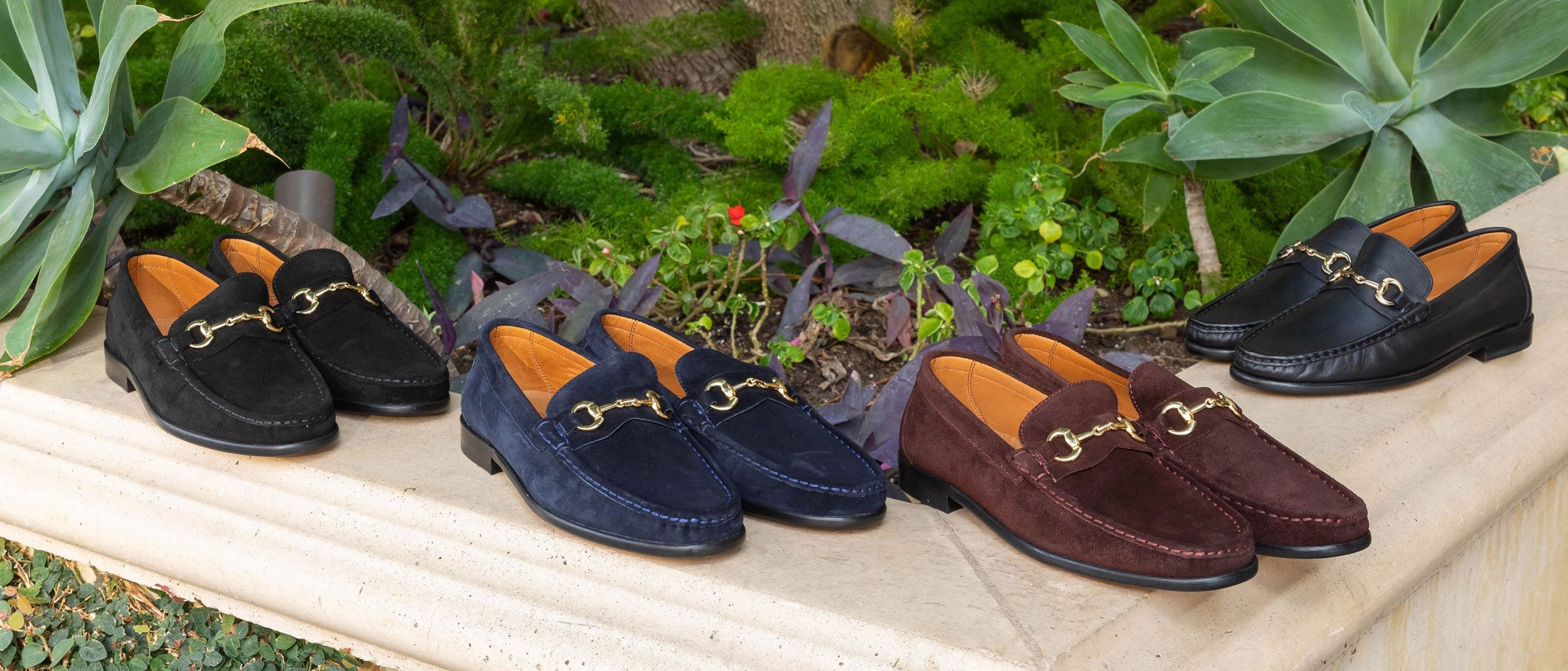 Pelle Suede Loafer Black Vista Slip On