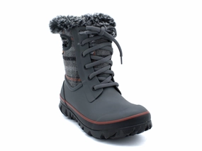 Waterproof And Breathable Shoes BOGS Arcata II Cozy Plaid Waterproof