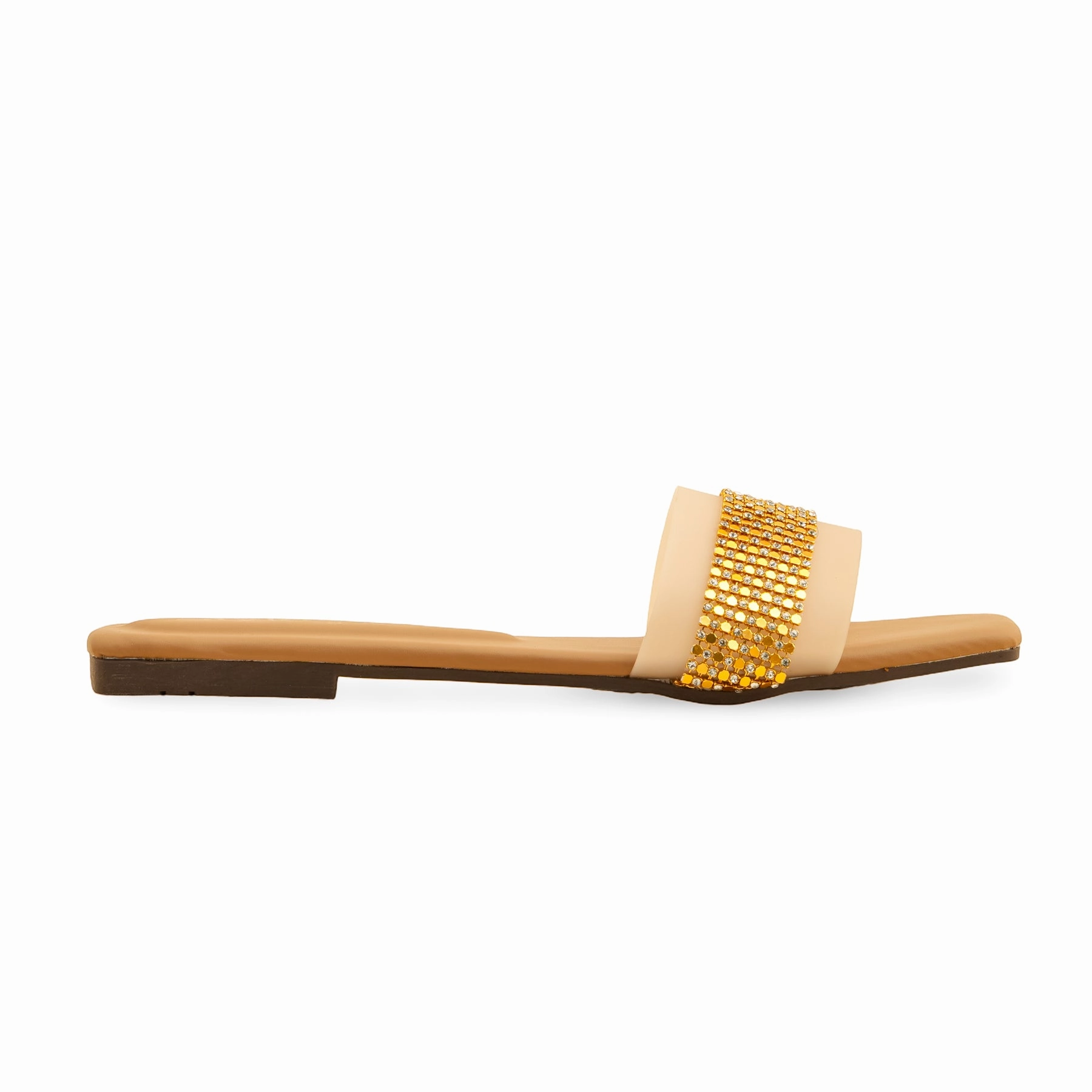 Beige Casual Slipper CL2056