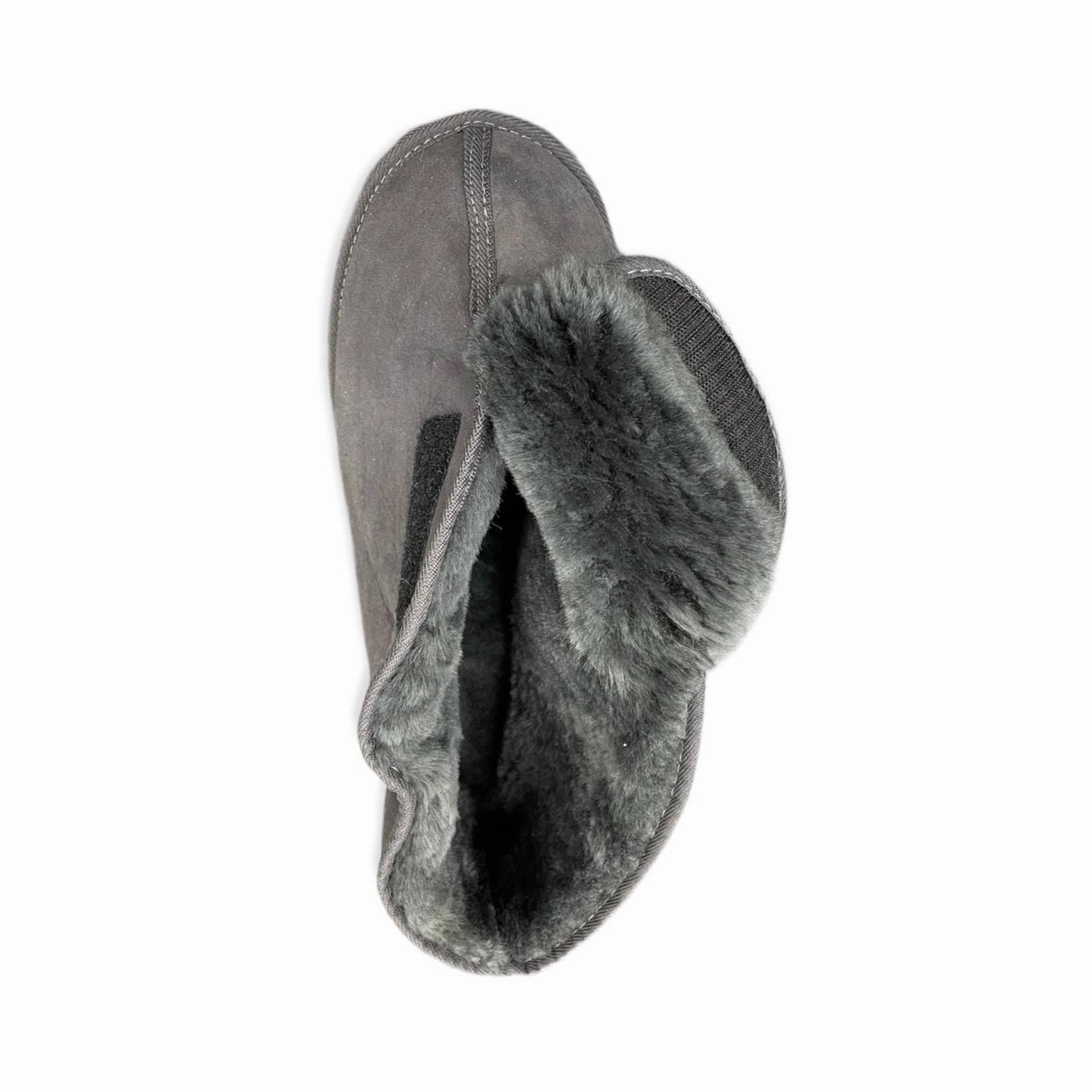 Medical Scuff Boot - Charcoal Mukluk Slippers
