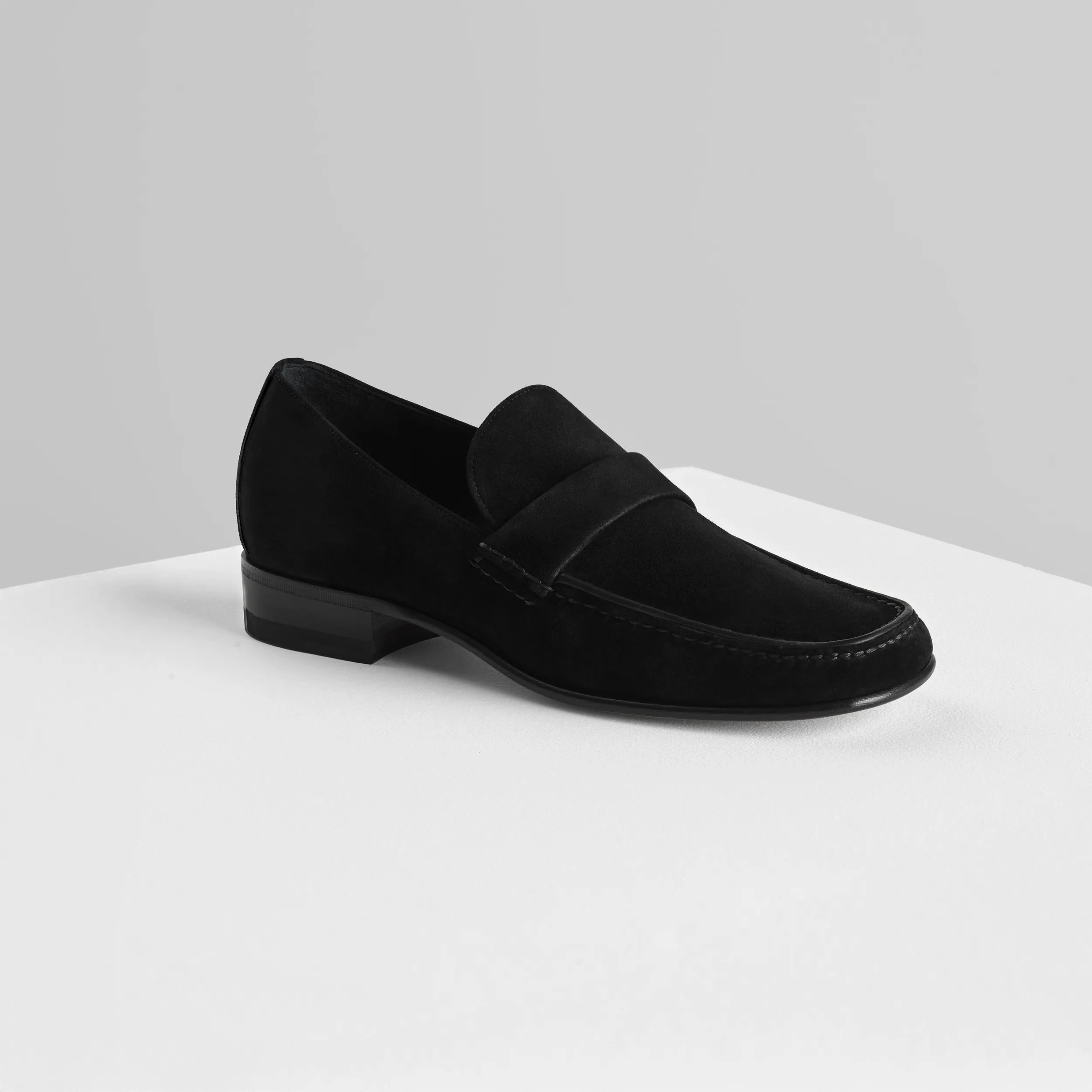 MAN'S LOAFER | black suede leather Kelly & Katie Loafers