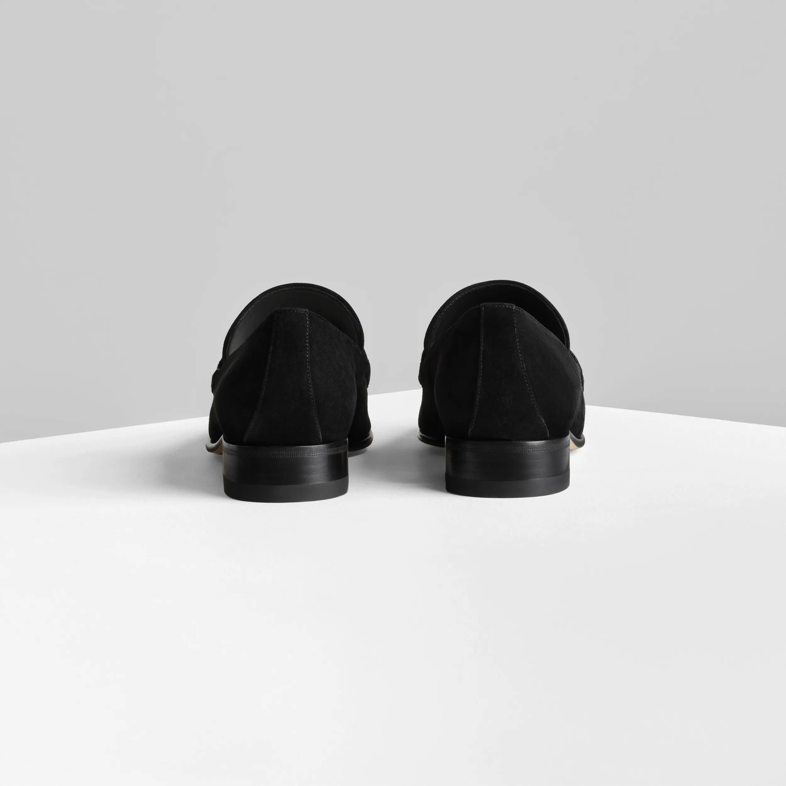 Loafers With Khakis MAN'S LOAFER | black suede leather