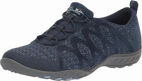 Fila Shoes Lace Up Skechers Modern Comfort Women's Breathe Easy-Infi Knity Sneaker