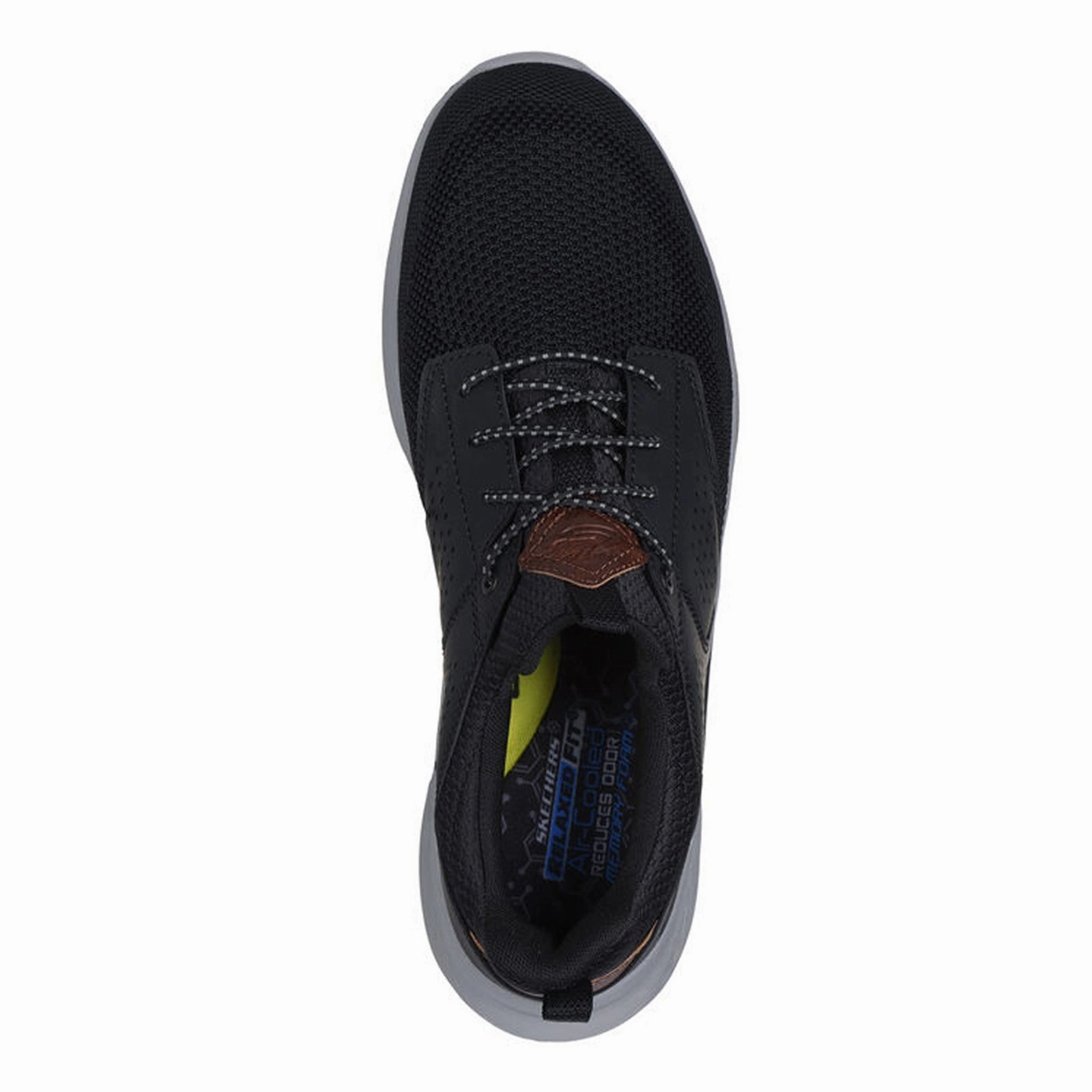 Men's Skechers, Relaxed Fit: Slade - Breyer Sneaker - Wide Width Womens Vans Slip On > Slip On