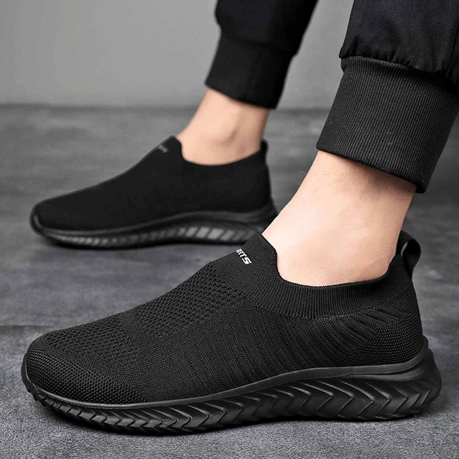 Mens Walking Shoes Mens Slip on Shoes Tennis Shoe for Men Shoe for Men Comfortable Breathable Sneaker Secured Sneakers