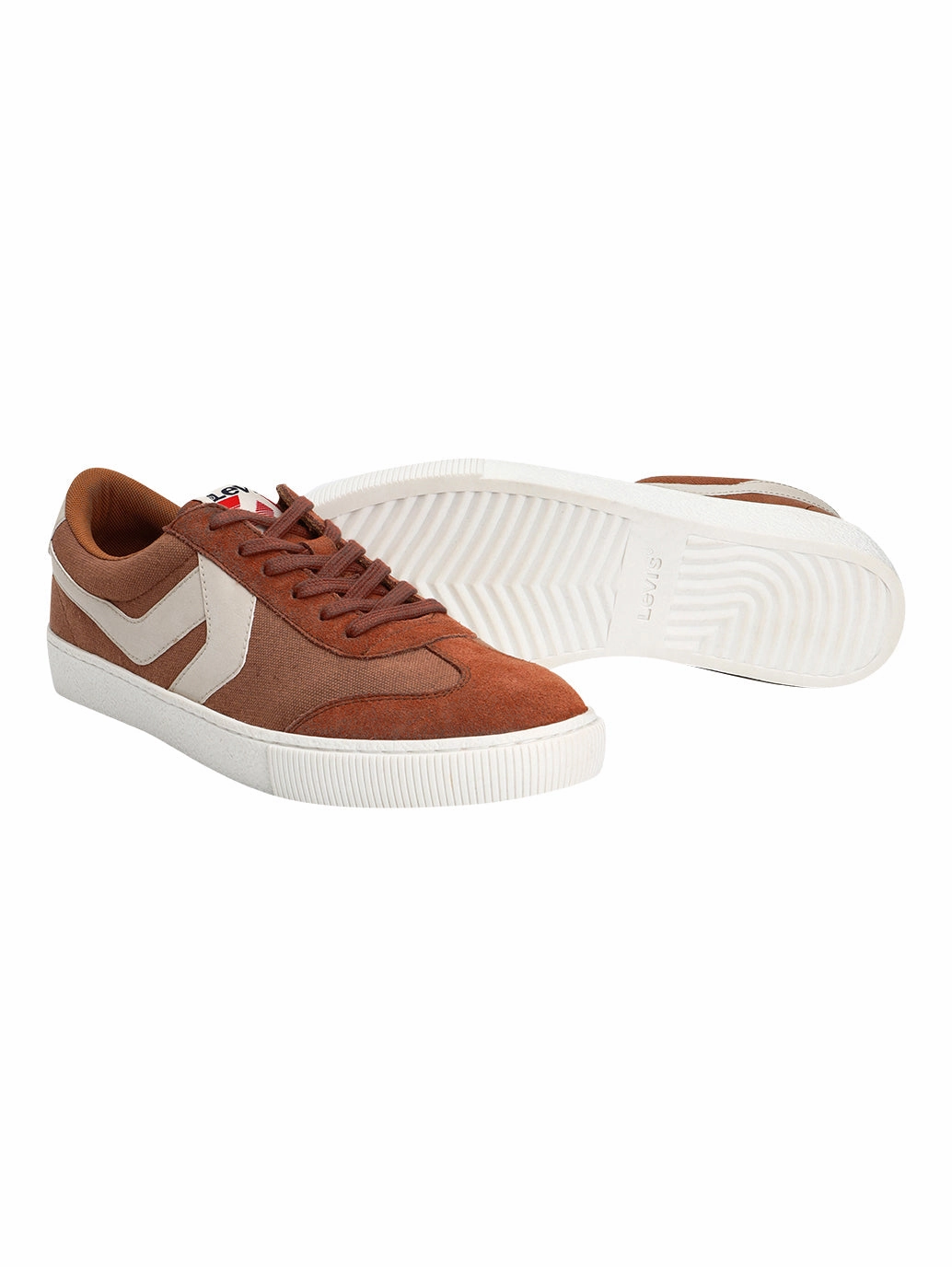Sneakers Janesville Men's Rust Colorblock Sneakers