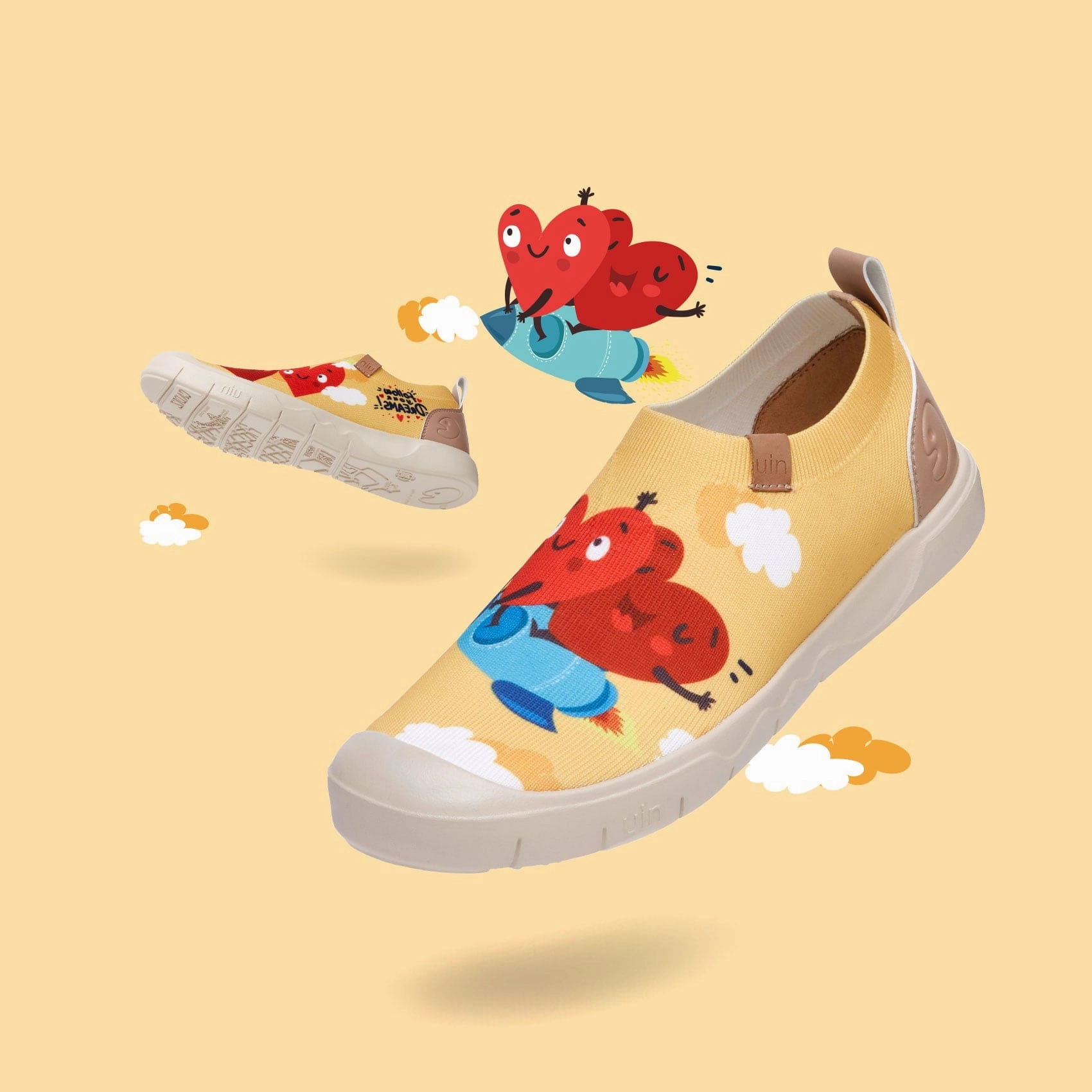 Skate Shoes With Removable Insoles Love You to the Moon II Cadiz II Women