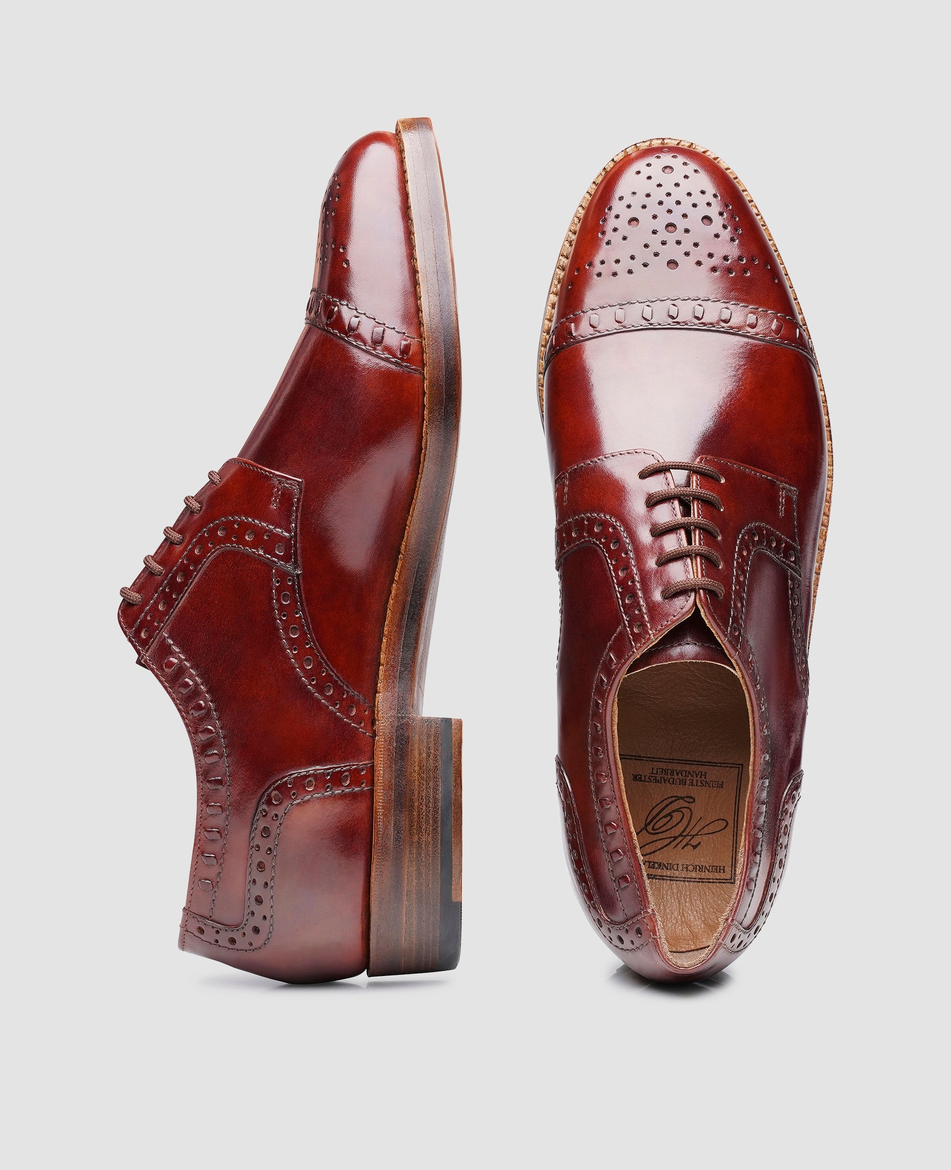 Walking Shoe London Half-Brogue TC - Whiskey