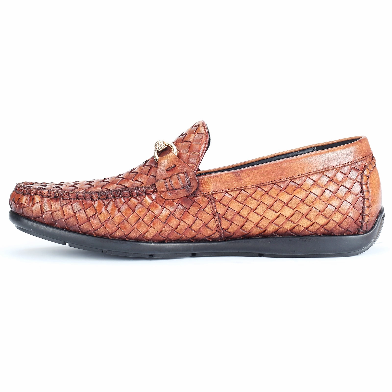 Handmade woven luxurious Moccasin Slip On Slipper