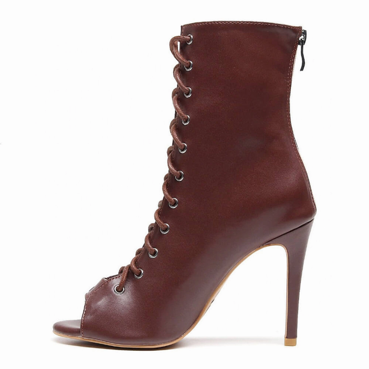 Sofiya True Nudes - Shade 8 Open Toe Latin Dance Bootie (Street Sole) Bearpaw Boots Sale