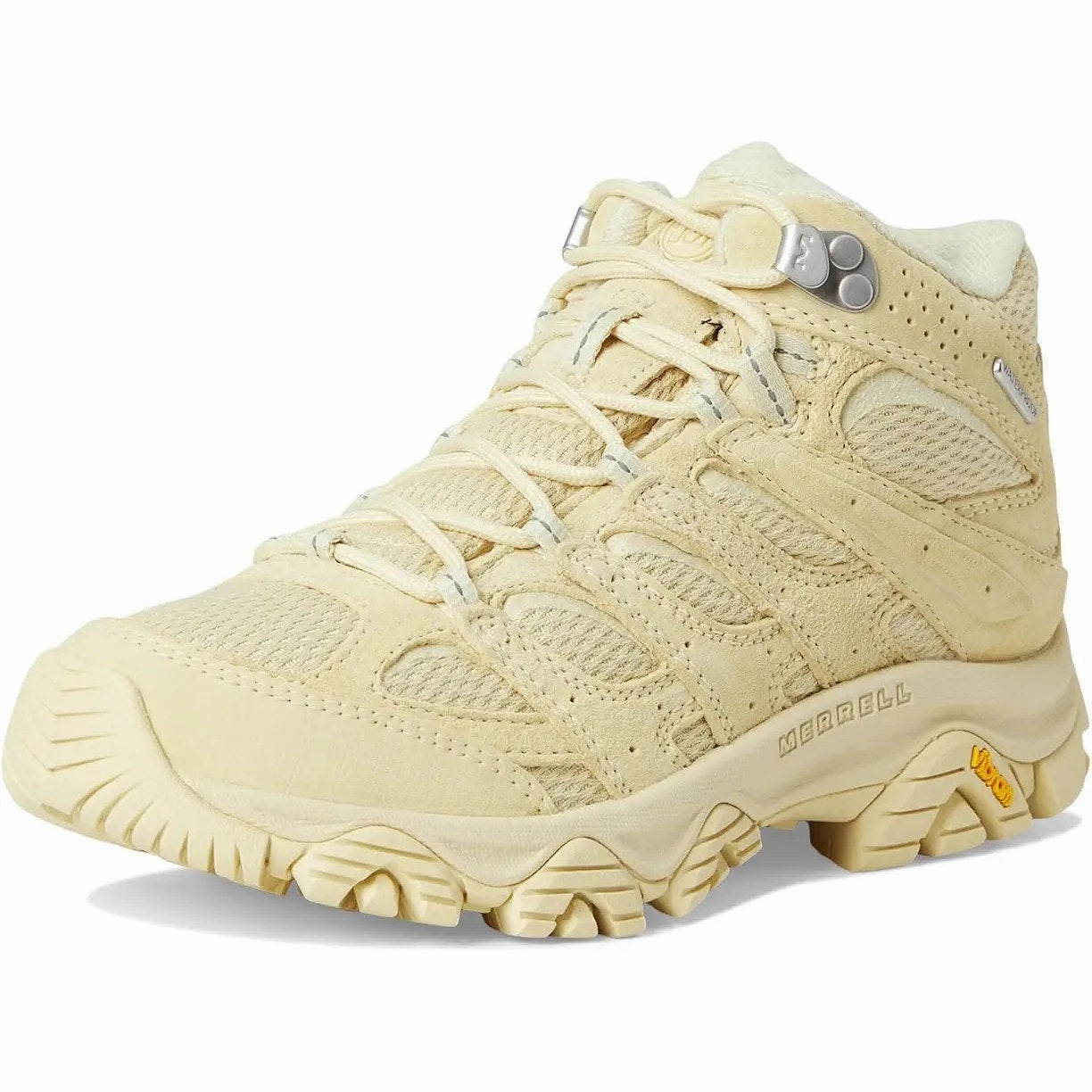 Ultras Hiking Shoes Merrell Womens Moab 3 Mid Hiking Boots US 7.5 M EU 38 Tan Yellow Waterproof NWOB