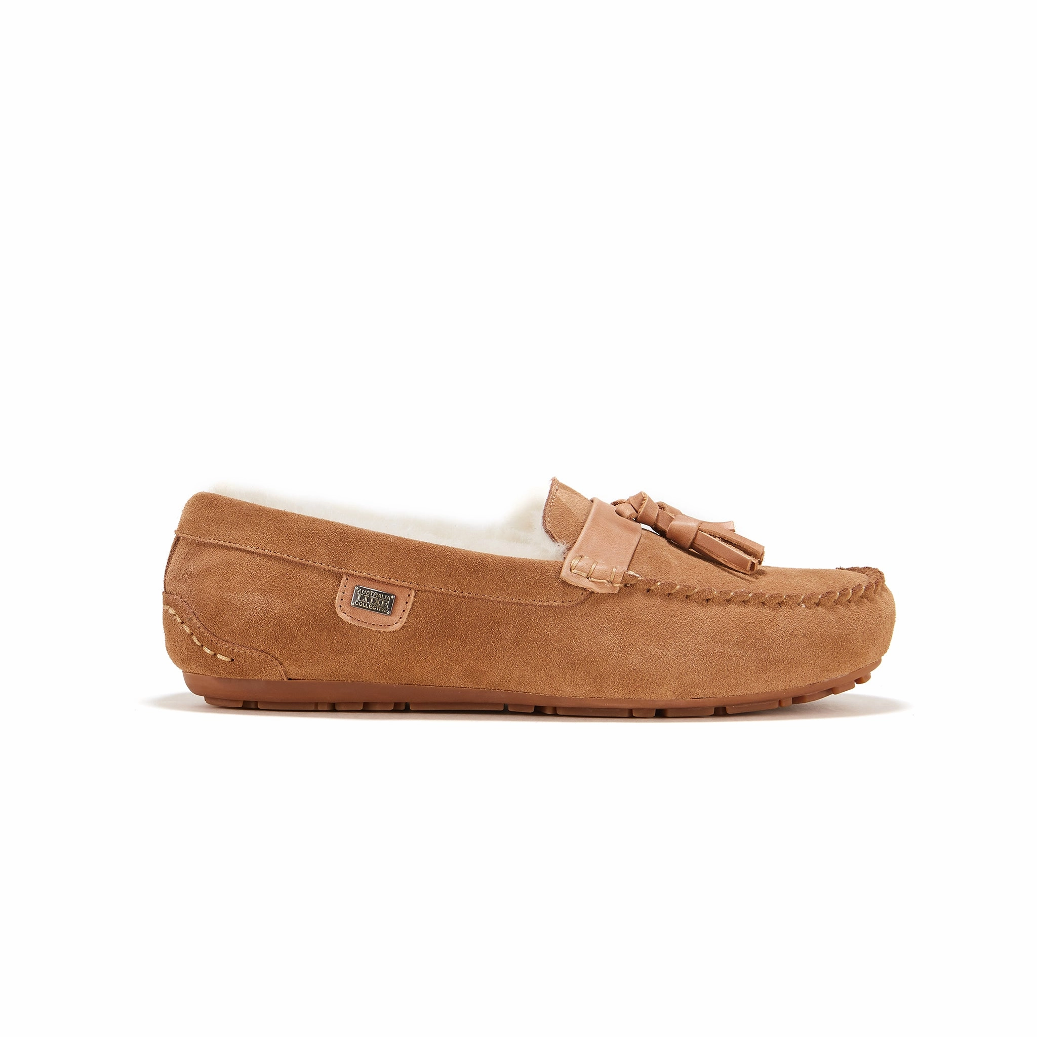 Australian Shearling Clog Slippers MENS HAMILTON CHESTNUT