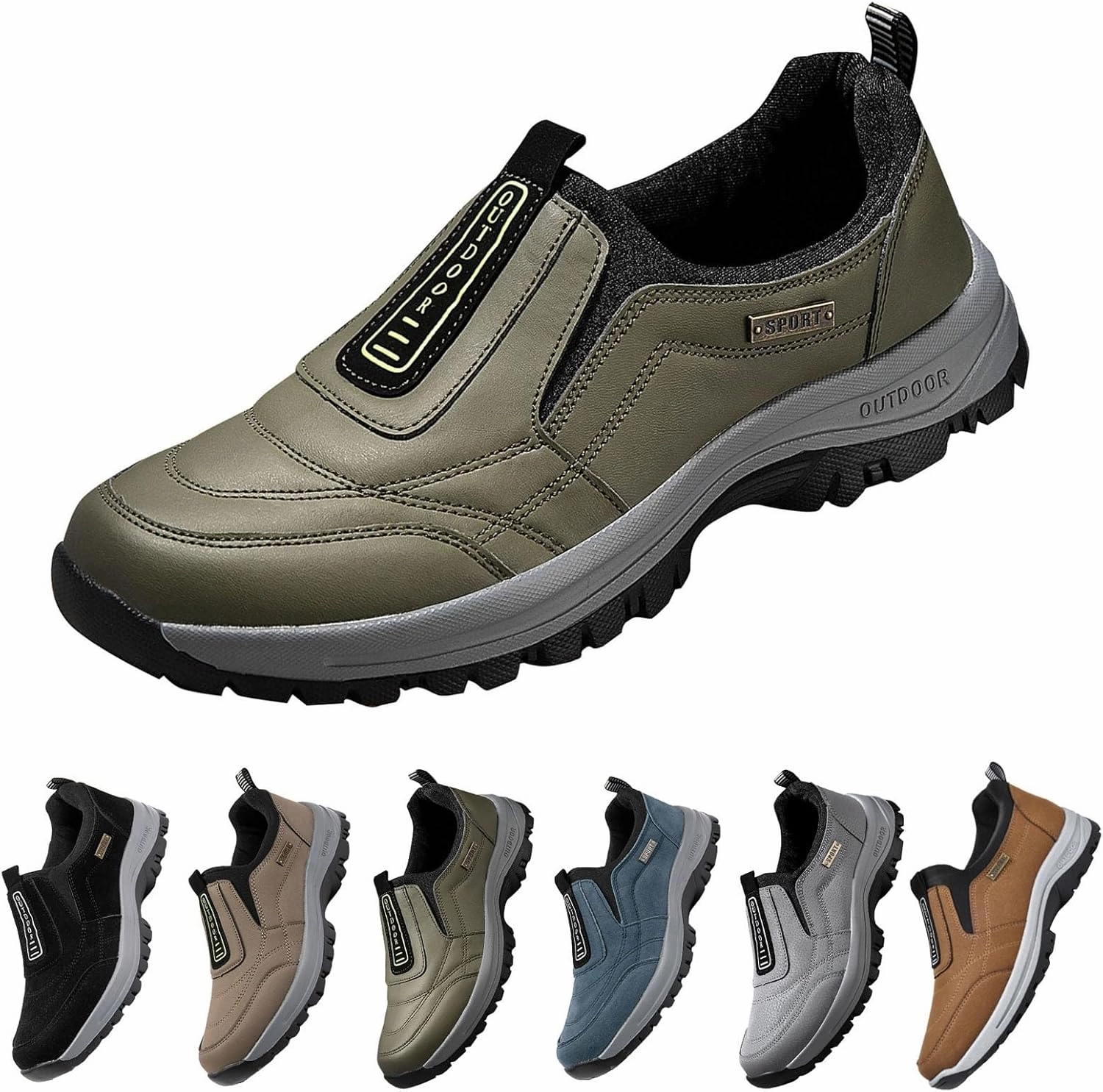 Mens Wide Loafers Slip on Boat Shoes Casual Dress Shoes Lightweight Casual Walking Sneakers Breathable Sneakers Nike Slip On Sneakers