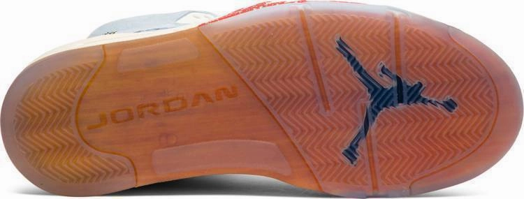 Suede Dress Shoes Trophy Room x Air Jordan 5 Retro 'Ice Blue' Men Shoes Sale