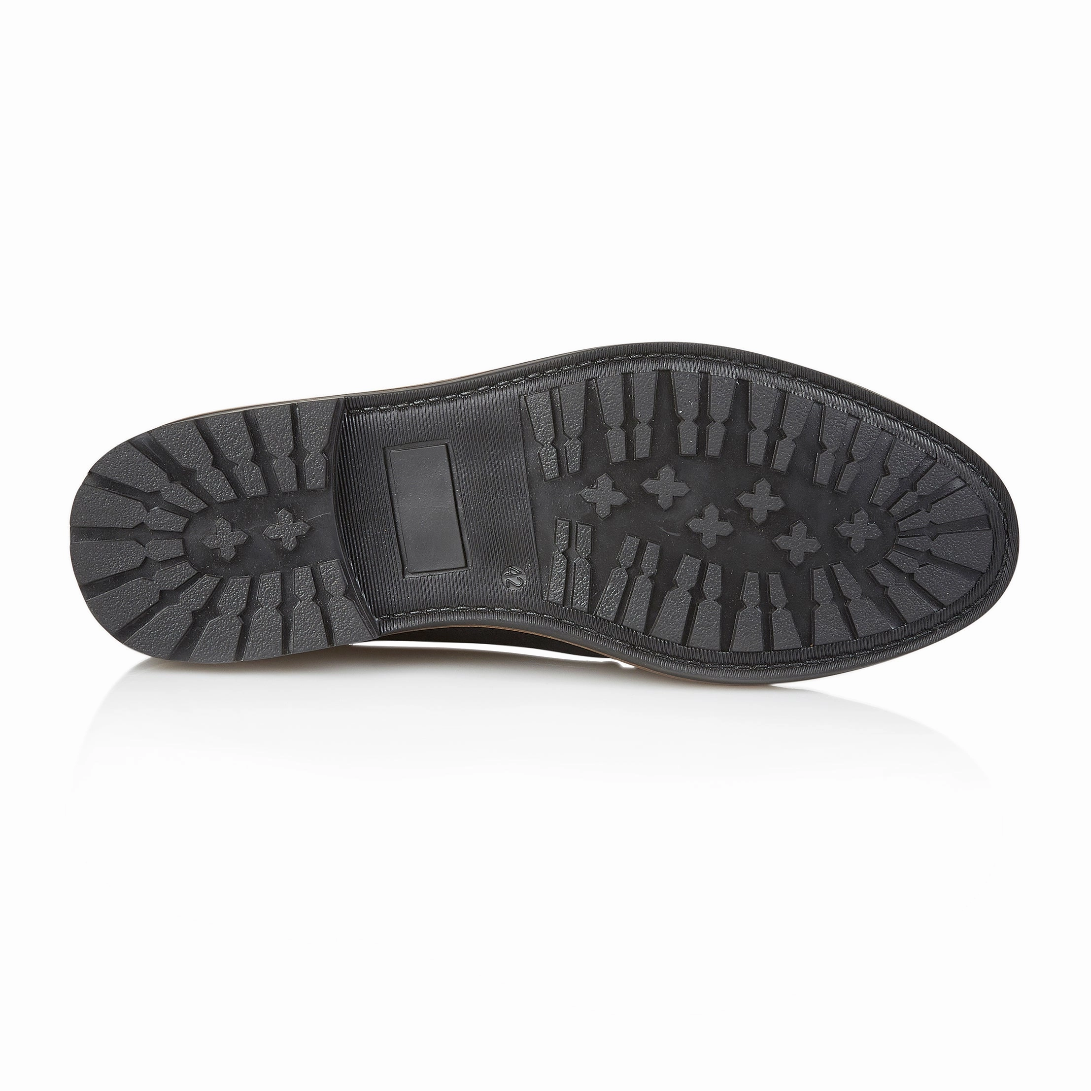 Rollie Oxfords Sydenham Suede Leather Smart Casual Brogue Shoes - Navy