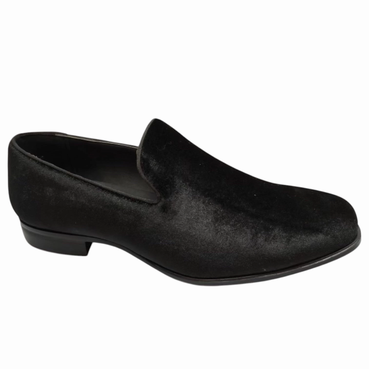 Almond Toe Loafers TERRONI: Velvet Loafer S3